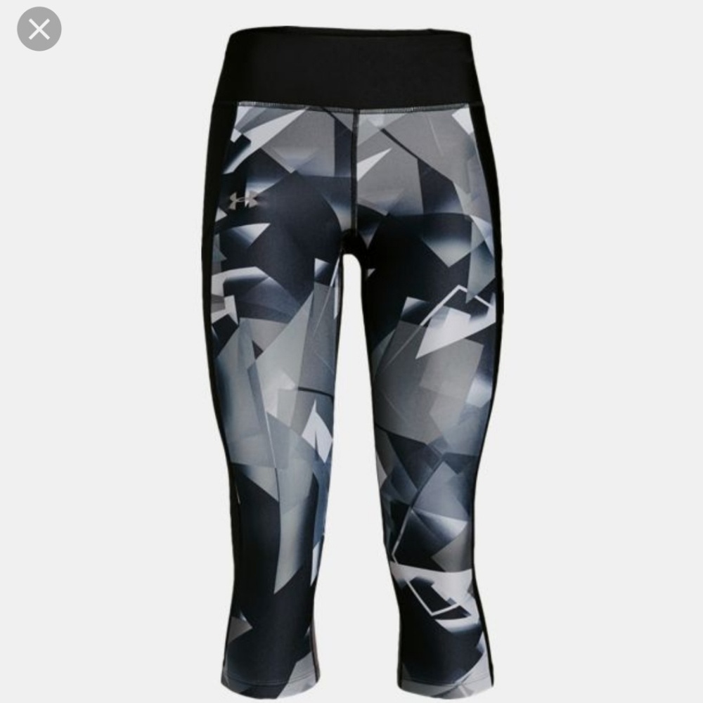 NWT Under Armour UA Mileage Heatgear Capris - Picture 2 of 7